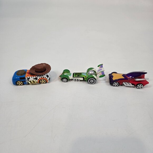 Disney Wild Racers Toy Story Diecast Cars Mixed Lot of 3 Buzz Woody Zurg Hasbro - Picture 2 of 10